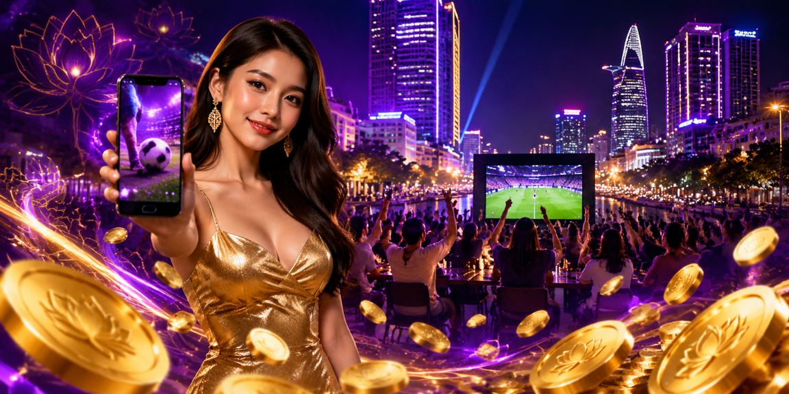 Không khí cá cược bóng đá sôi động tại Thành phố Hồ Chí Minh về đêm